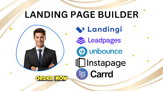 Bestseller - build landing page with landingi leadpages unbounce instapage carrd