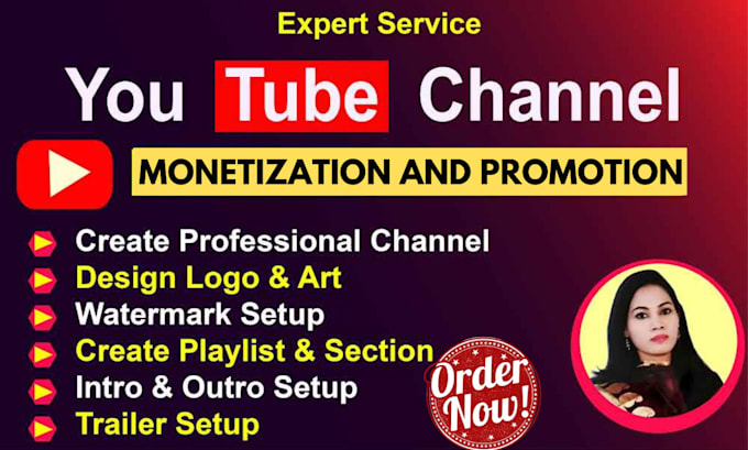 Gig Preview - Do super organic youtube video or channel promotion for monetization