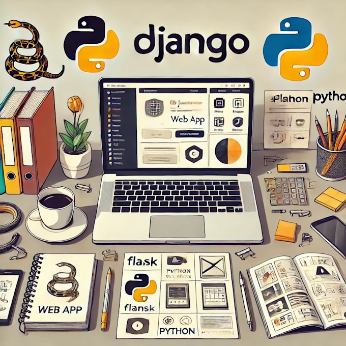 Gig Preview - Build scalable web applications with python django, flask, or fastapi