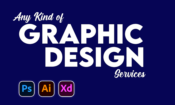 Gig Preview - Be your graphic designer in adobe illustrator, adobe photoshop