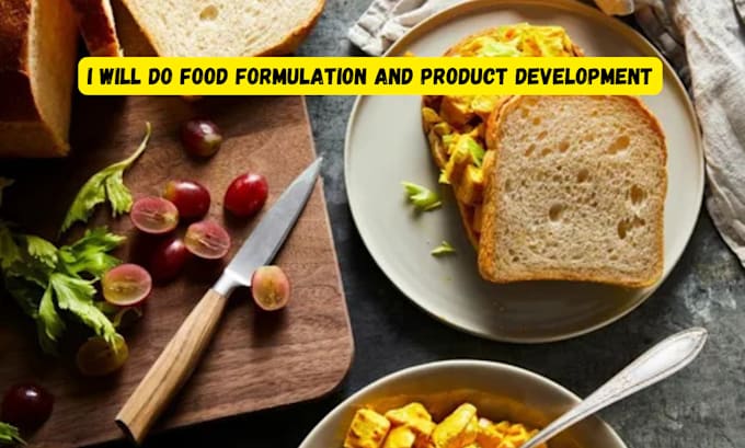 Gig Preview - Do food formulation and product development