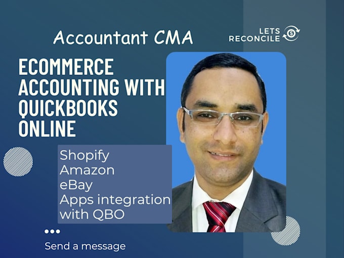 Gig Preview - Do ecommerce accounting with quickbooks online and a2x