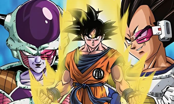 Gig Preview - Draw you or character in amazing dragon ball z or any anime style