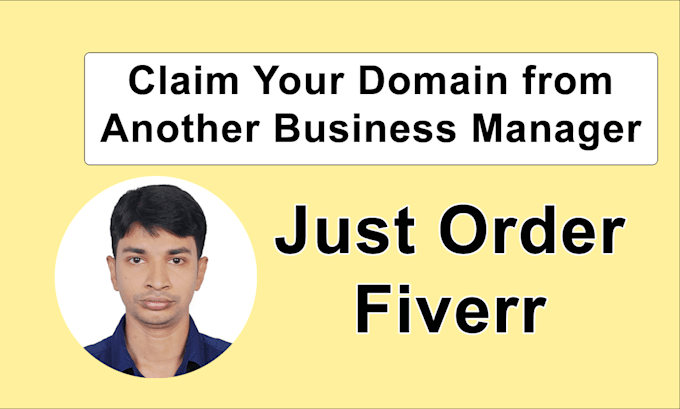 Gig Preview - Claim your domain from another business manager