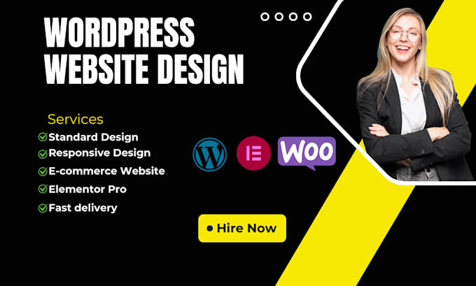 Gig Preview - Customize, and develop professional wordpress website