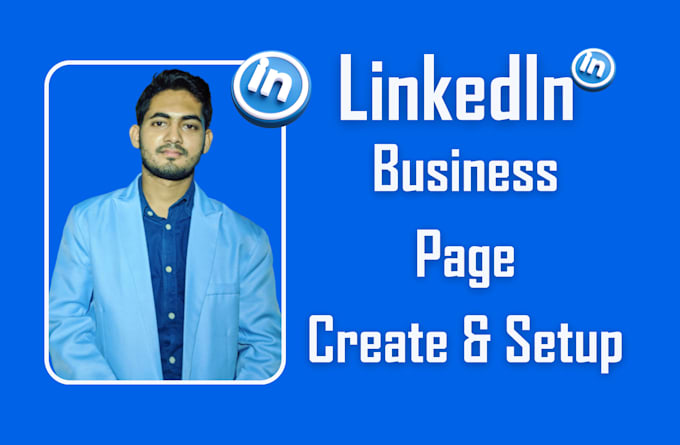 Gig Preview - Create and set up your linkedin business page professionally