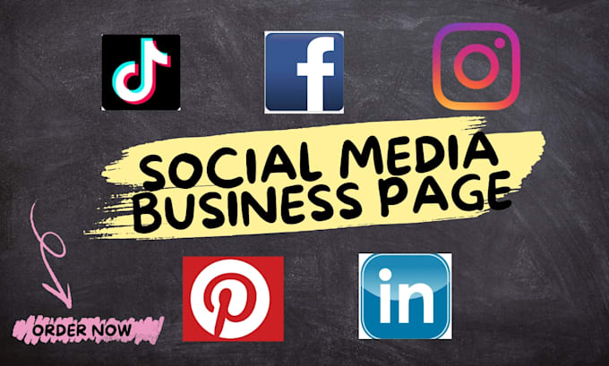 Gig Preview - Create social media business page to promote your business