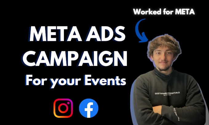 Gig Preview - Implement your meta ads campaign for your events