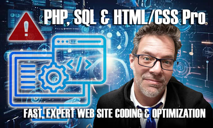 Gig Preview - Provide expert PHP, sql, and HTML CSS solutions fast