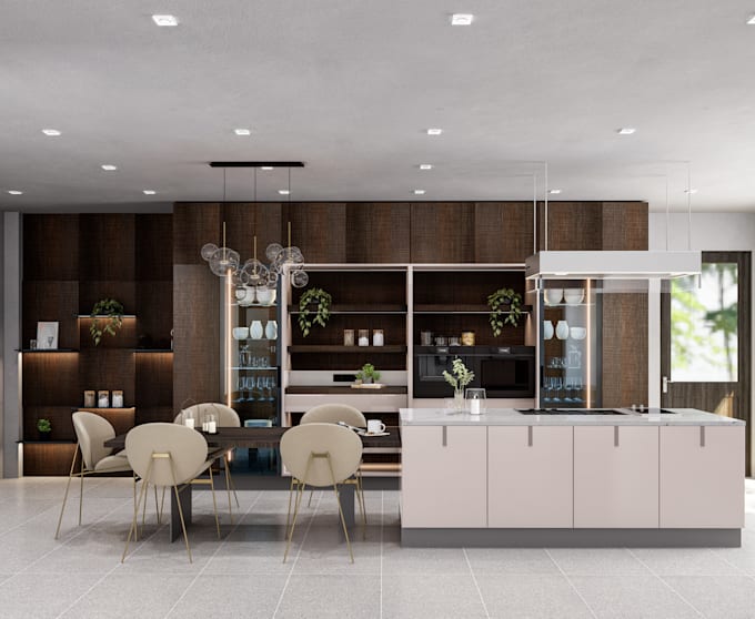 Gig Preview - Design kitchen cabinetry and residential interior