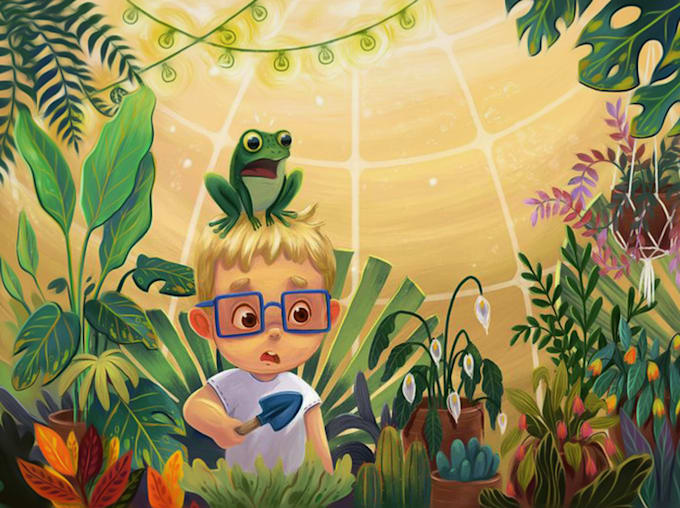 Bestseller - create beautiful children book illustration