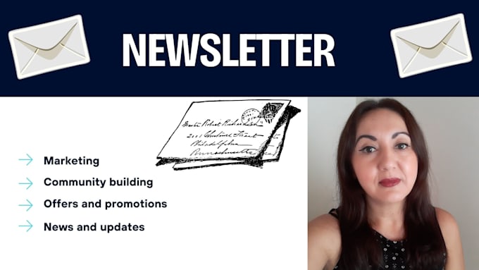 Gig Preview - Create engaging and amazing newsletters