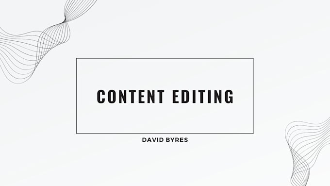 Bestseller - edit your written content