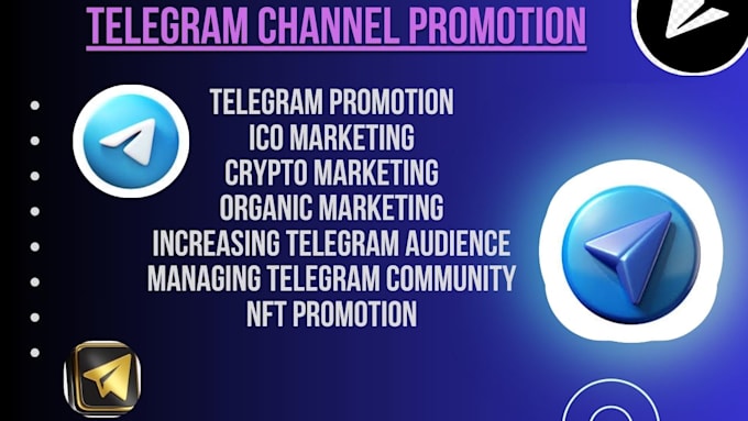 Gig Preview - Crypto telegram promotion solana memecoin promotion telegram channel group