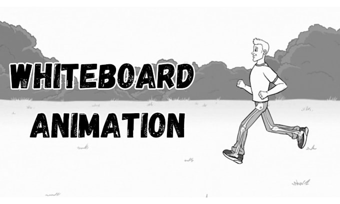 Gig Preview - Create 2d doodle animation retro line art animation whiteboard explainer video