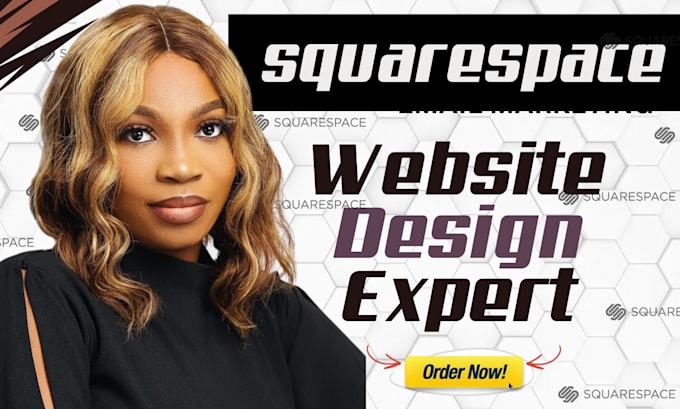 Bestseller - create squarespace website design or redesign, squarespace website landing page