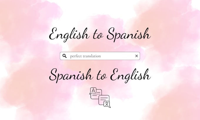 Gig Preview - Translate your article from english to spanish and viceversa