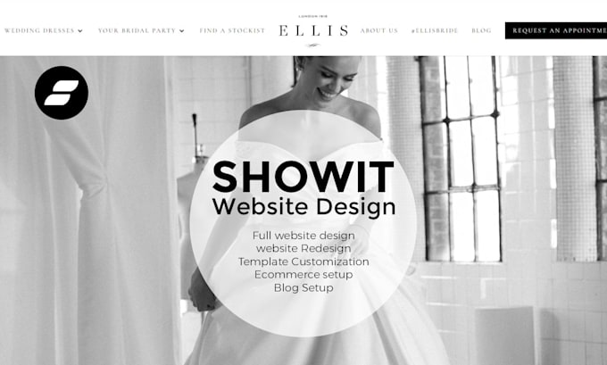 Gig Preview - Design redesign and customize showit website