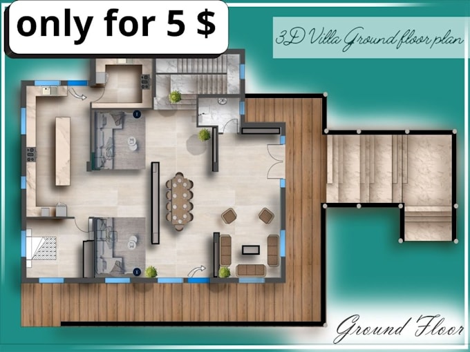 Gig Preview - Color your floor plan