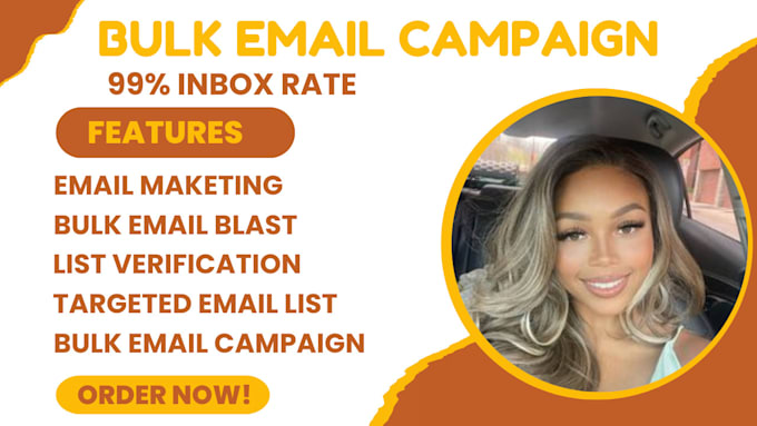 Bestseller - do bulk email blast send bulk emails targeted email list email template design