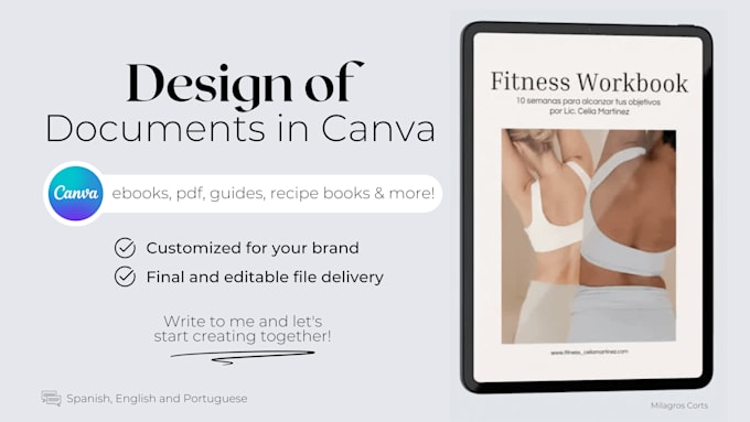 Bestseller - design custom pdfs, ebooks, and workbooks in canva