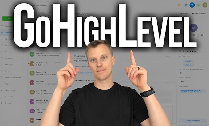 Gig Preview - Be your gohighlevel funnel pages and automation expert