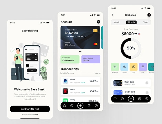 Gig Preview - Build ai fintech app, ai investment app, ai loan app, ai banking app, ai wallet