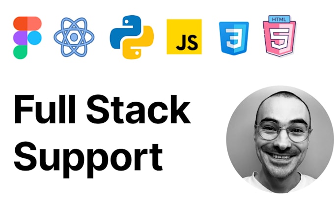 Gig Preview - Provide end to end full stack support for your next project