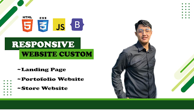 Bestseller - create a custom responsive website using javascript html css