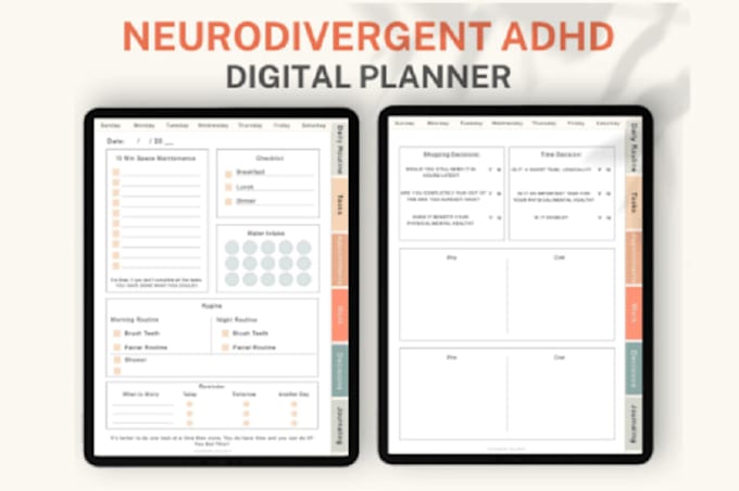 Bestseller - digital planner weekly monthly planner