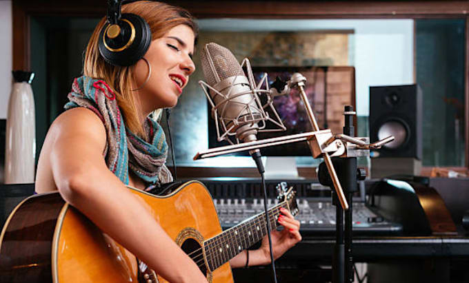 Gig Preview - Be your music producer, female singer for  christian, gospel songs, songwriter