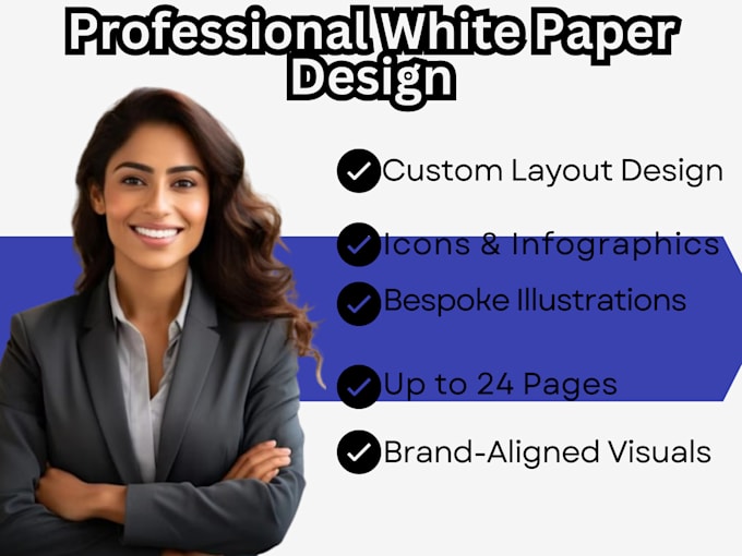 Gig Preview - Create a professional white paper design