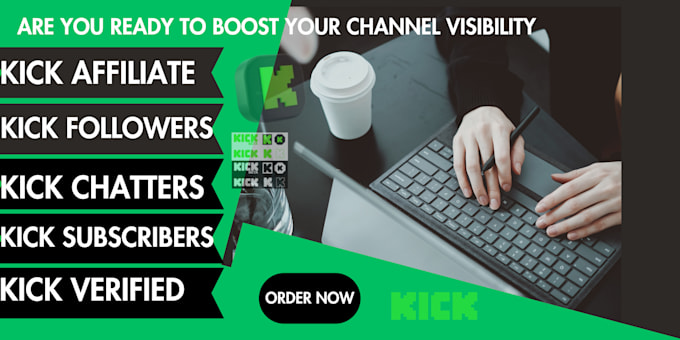 Bestseller - boost your kick channel growth to a wide range of audiences