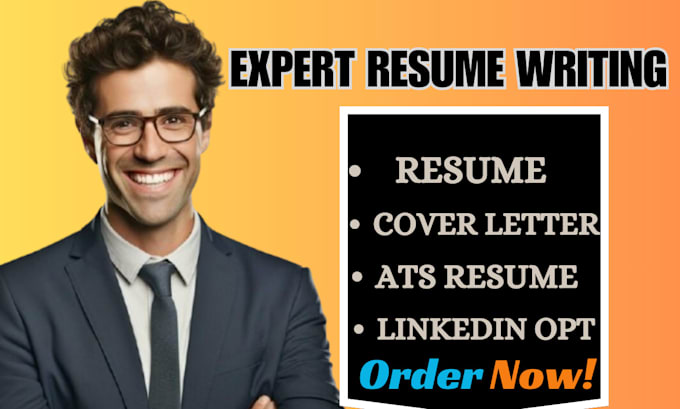 Gig Preview - Deliver expert resume writing and cover letter in 24hrs