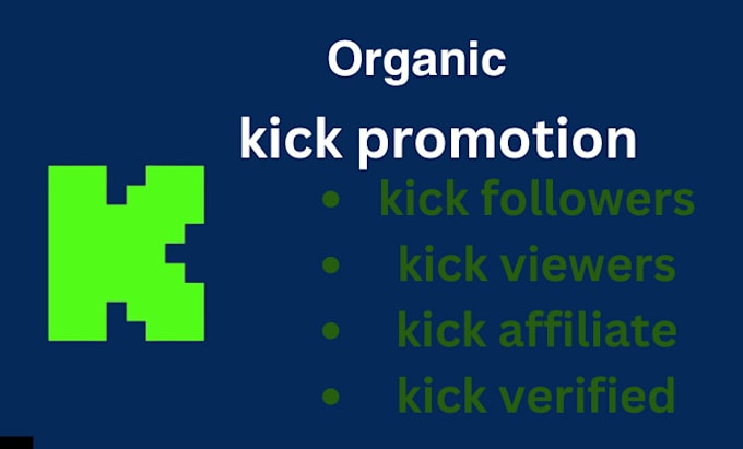 Gig Preview - Do organic kick channel promotion kick followers and engagement  kick view