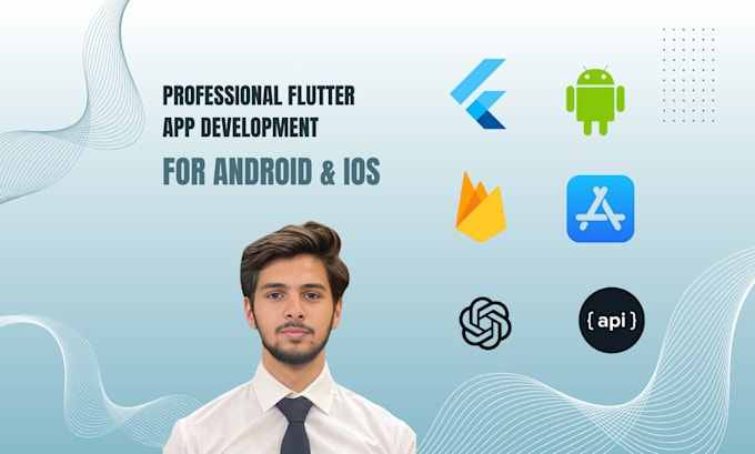 Bestseller - create custom flutter app with advanced features for android and ios