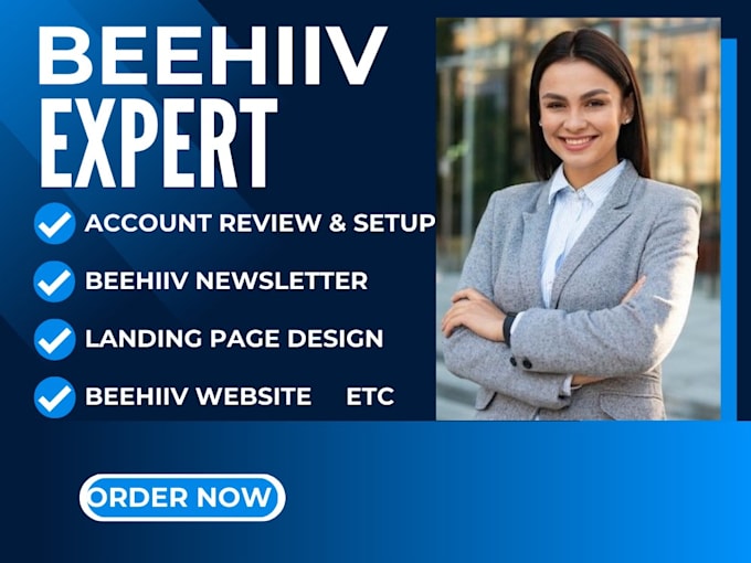 Bestseller - setup beehiiv newsletter, beehive landing page design beehiiv ai newsletter