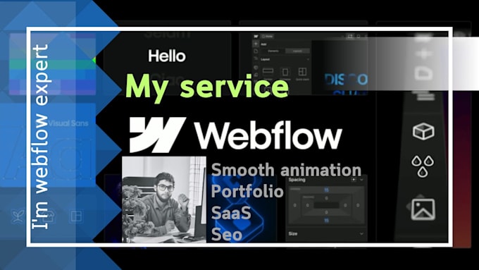 Gig Preview - Build or rebuild website development create custom website in webflow