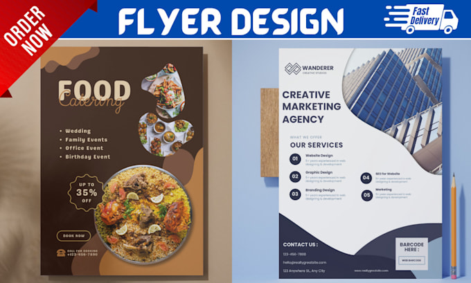 Gig Preview - Design attractive flyers for your business