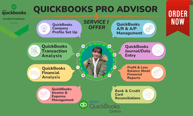 Gig Preview - Do a quickbooks complete solution for bookkeeping