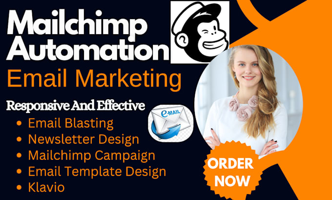 Gig Preview - Create email campaign  mailchimp automation mailchimp email marketing newsletter