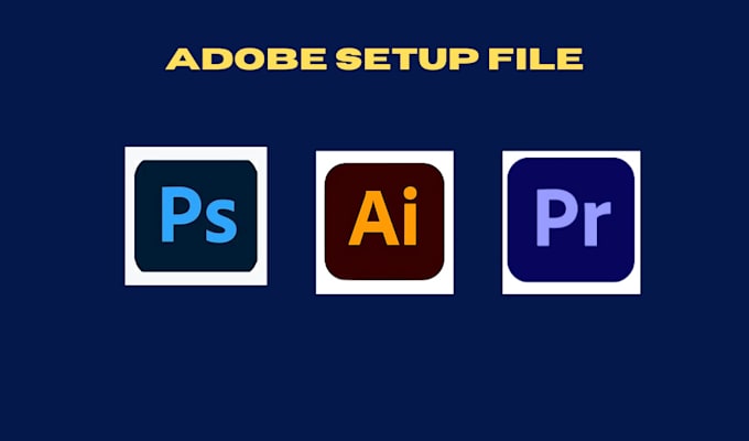 Gig Preview - Provide adobe application setup file