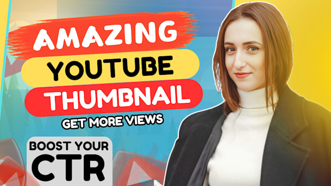 Gig Preview - Design amazing and attractive youtube thumbnail design