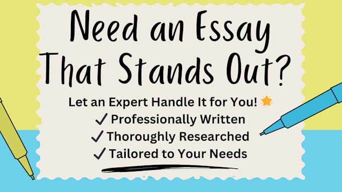 Gig Preview - Write a professional and well researched essay for you