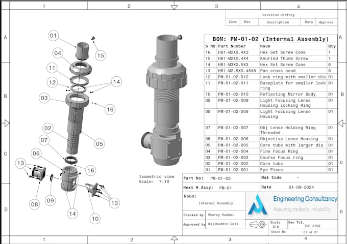 Gig Preview - Make 2d engineering drawings