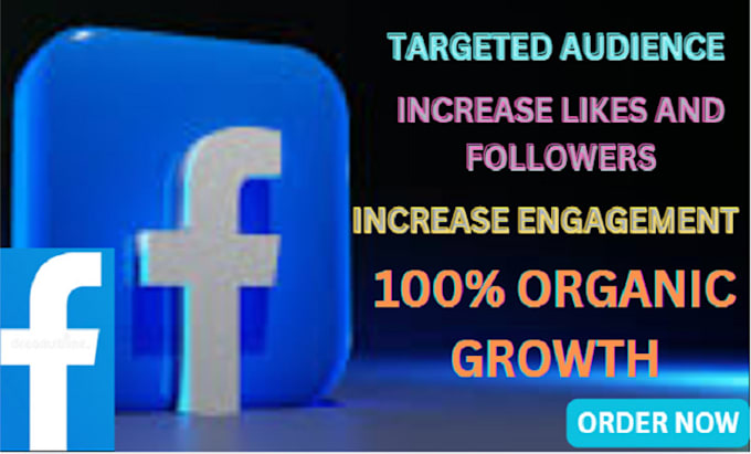 Gig Preview - Do organic promotion of your facebook page