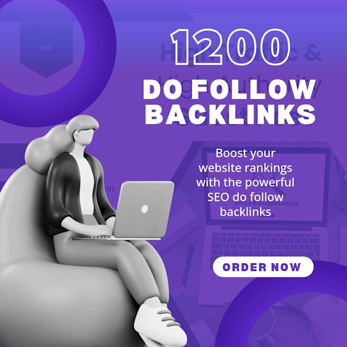 Gig Preview - Do 1200 do follow SEO mix backlinks to boost ranking on google