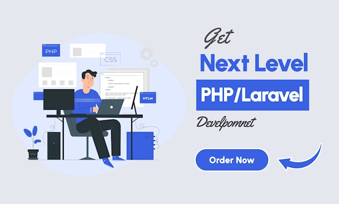 Gig Preview - Be your full stack developer specializing in PHP, laravel, livewire