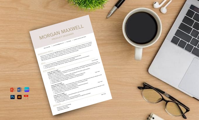 Gig Preview - Design professional resume upgrade CV format cover letter