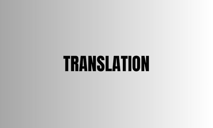 Gig Preview - Translate english to france